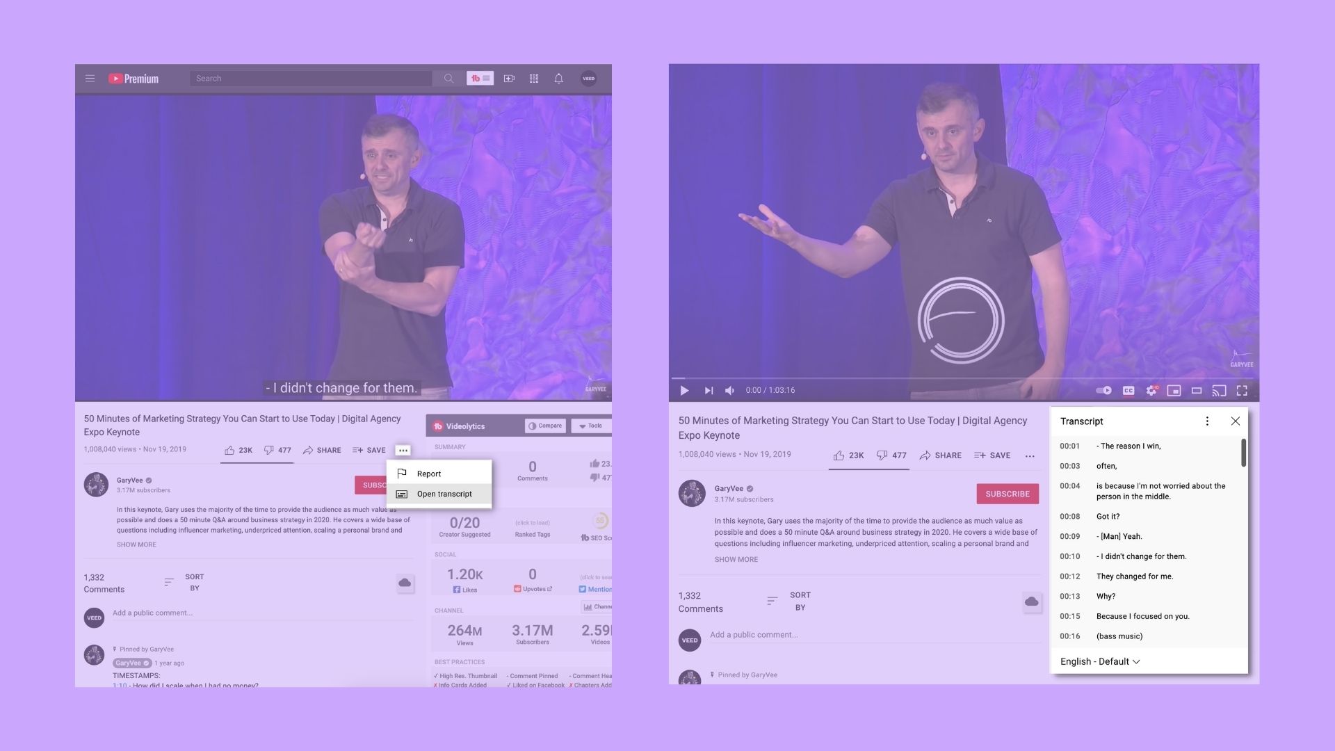 How to Easily Get the Transcript of a YouTube Video